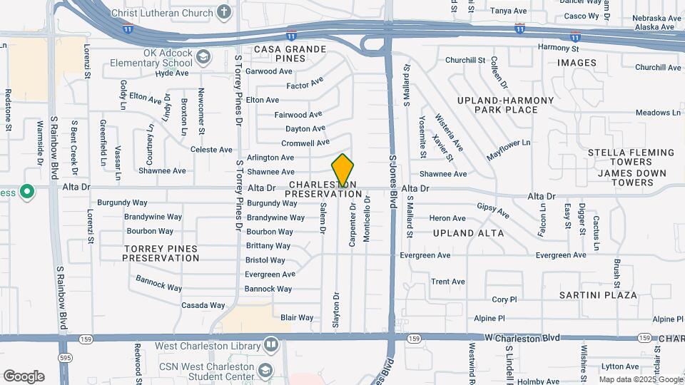 501 Slayton Dr Map and Location Details