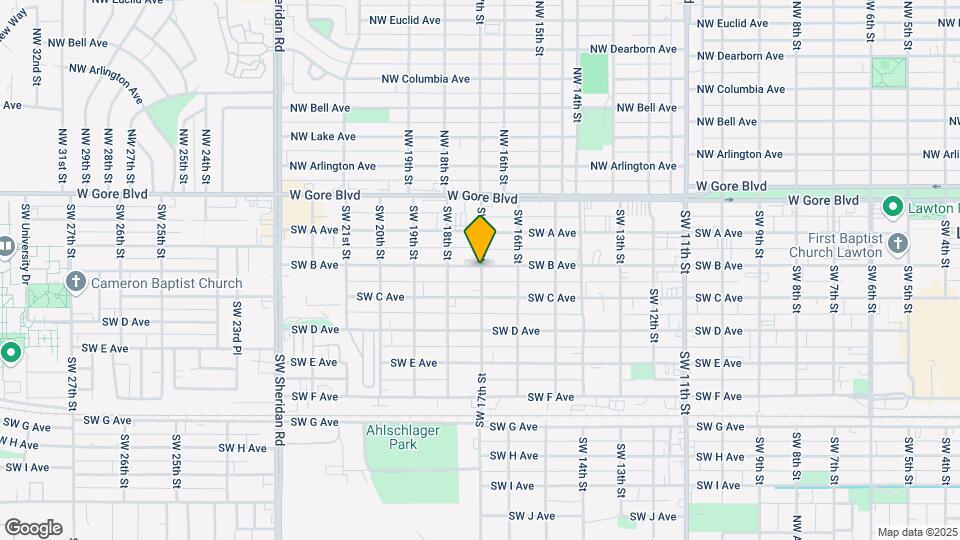201 SW 17th St Map and Location Details