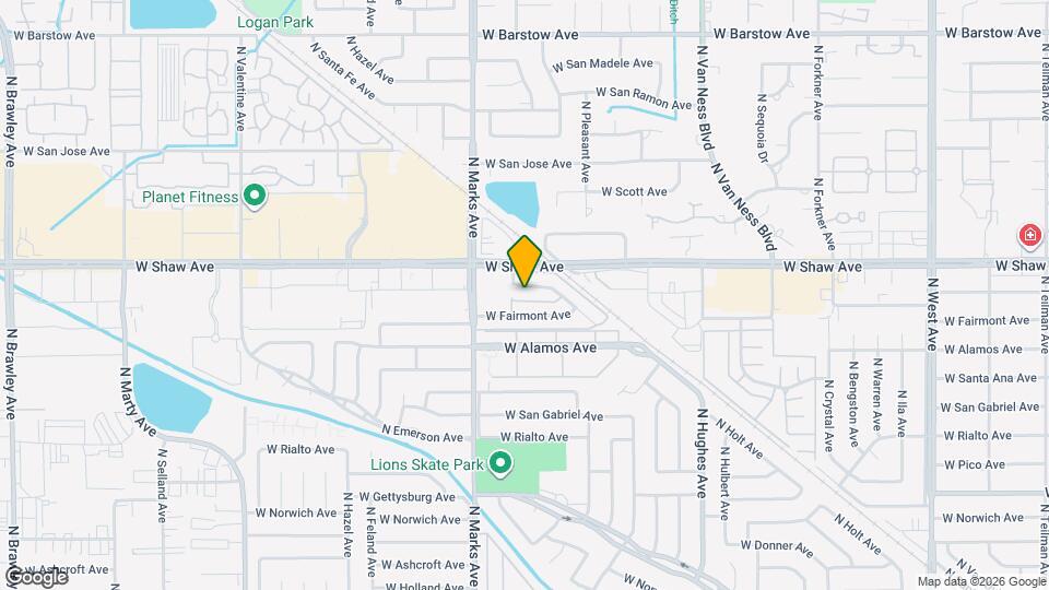 4985 N Holt Ave Map and Location Details