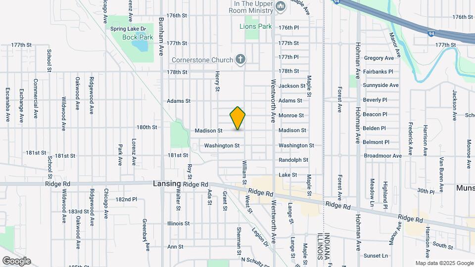 3443 Madison St Map and Location Details