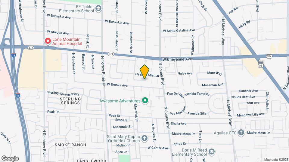 1157 Blossom Point St Map and Location Details