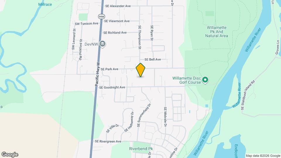 2865 SE Park Pl Map and Location Details