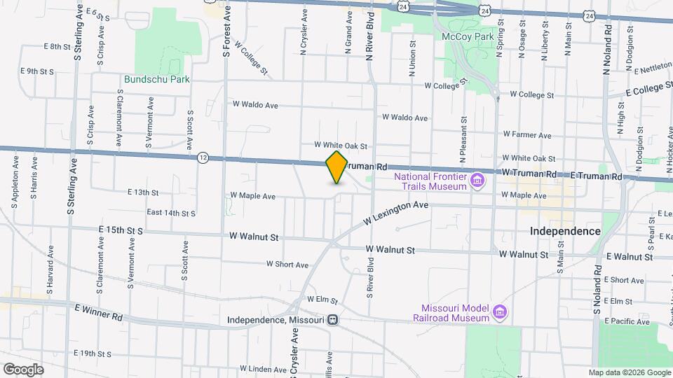 1046 W Maple Ave Mapa y Detalles de la Ubicación