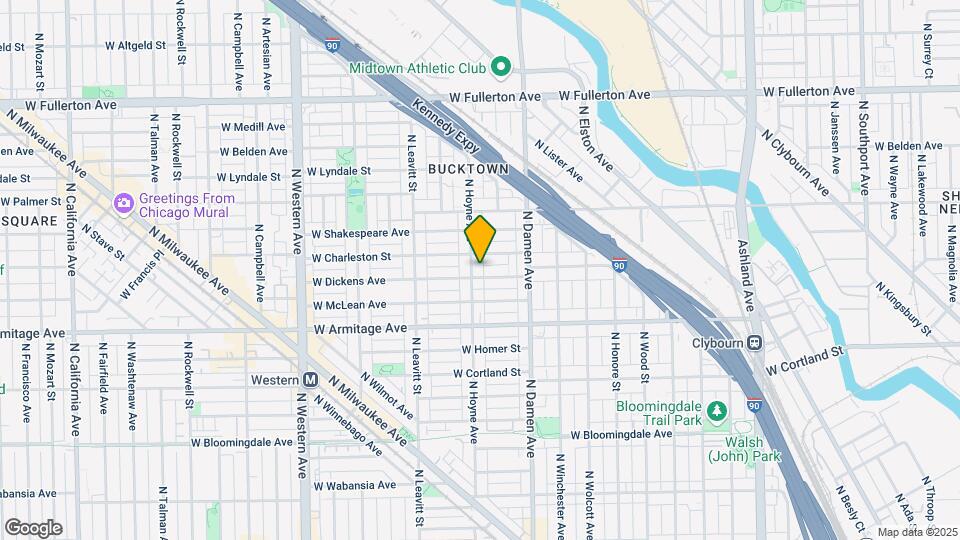 2065 N. Hoyne Ave. Map and Location Details