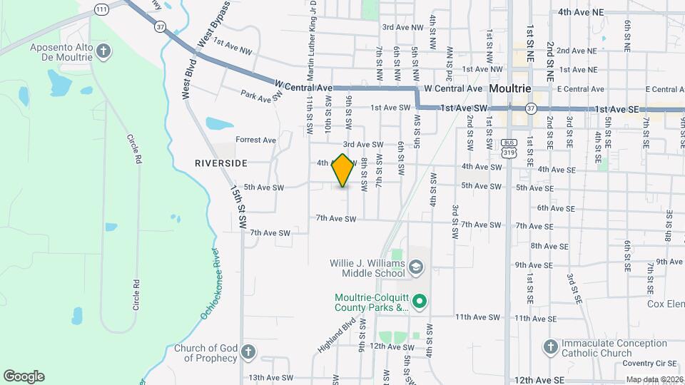 520 9th St SW Map and Location Details
