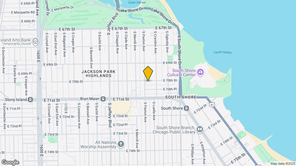 2209 E 70th St, Unit 2 Map and Location Details