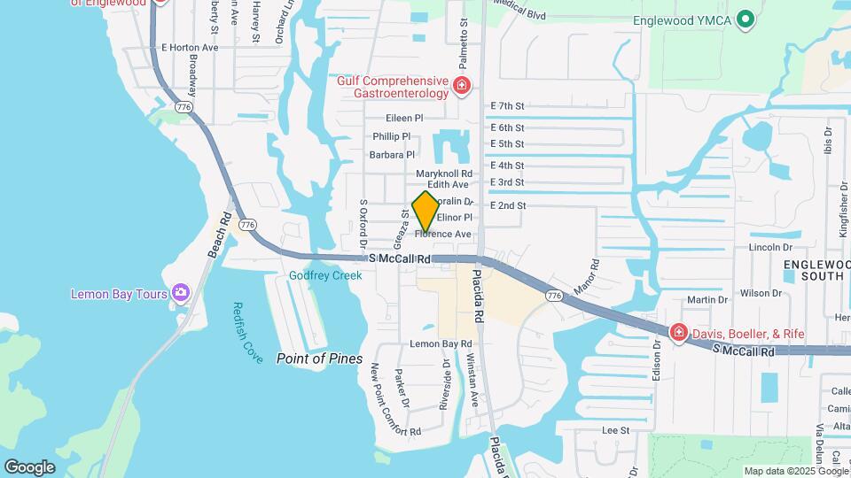 1665 Florence Ave Mapa y Detalles de la Ubicación