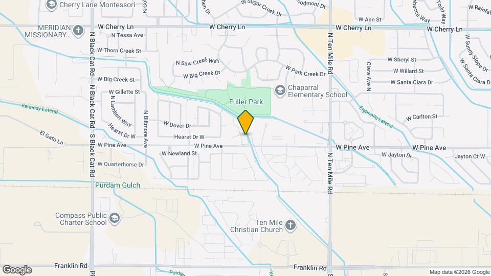 846 N Ash Pine Way Map and Location Details