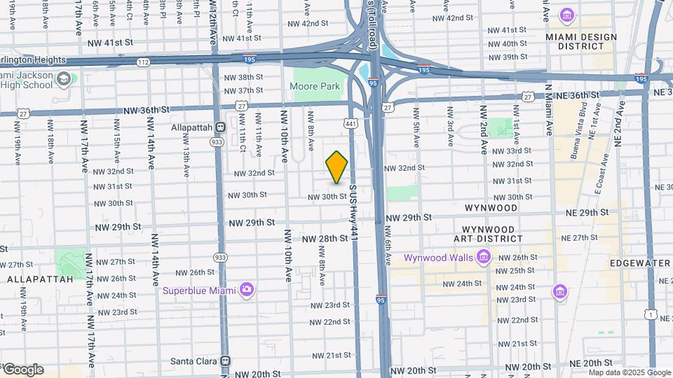 753 NW 30th St Map and Location Details