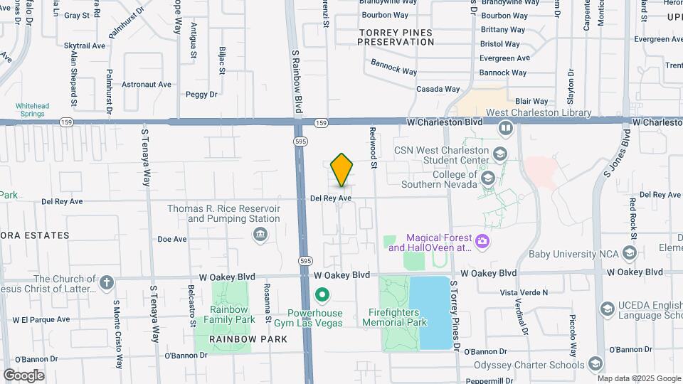 6750 Del Rey Ave Map and Location Details