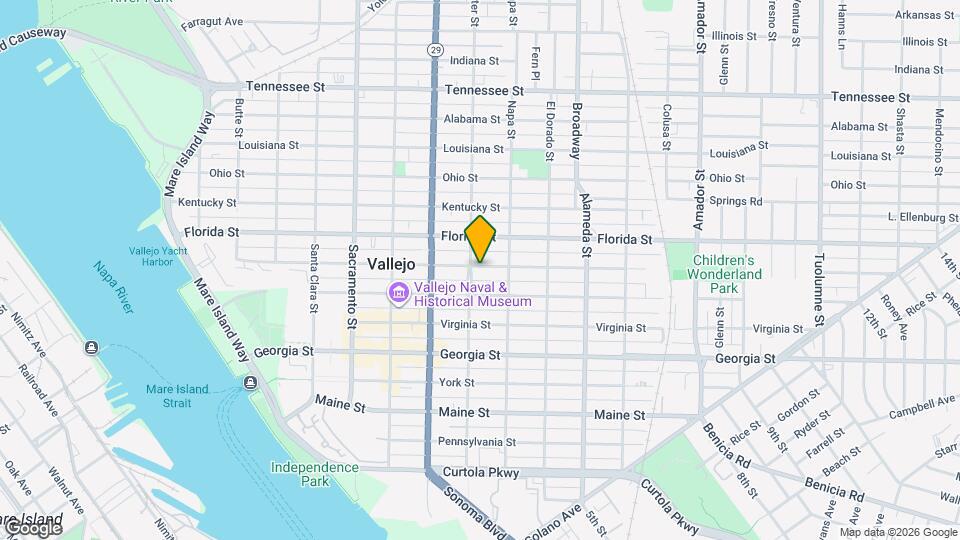 711 Carolina St Map and Location Details