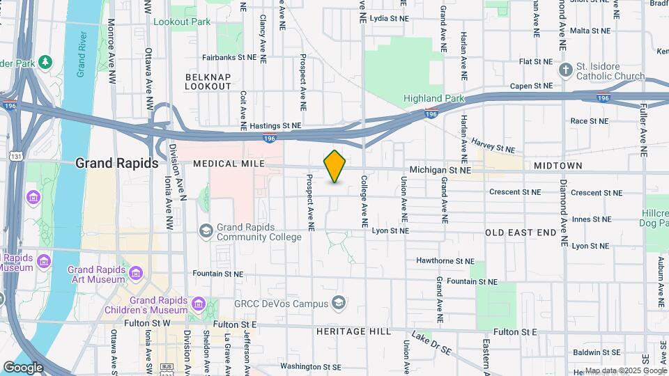435 Crescent St NE-Unit -Unit 4 Map and Location Details