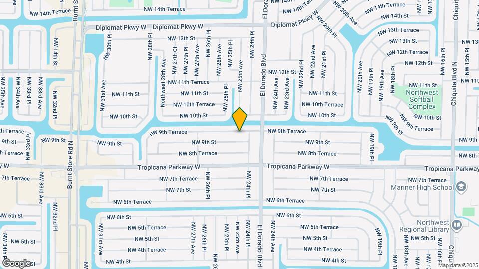 2430 NW 9th Terrace Map and Location Details