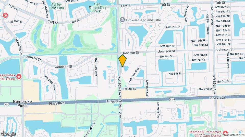 501 NW 100th Pl Map and Location Details