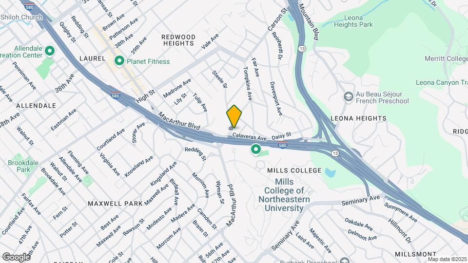 3732 Buell St Map and Location Details