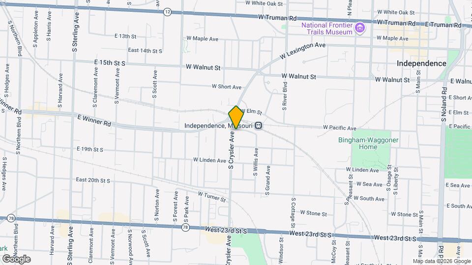 619 S Crysler Ave Mapa y Detalles de la Ubicación