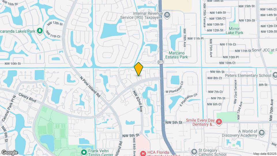 838 NW 82nd Ave Map and Location Details