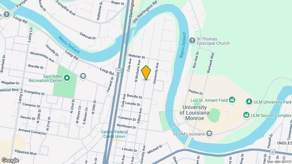 1408 Filhiol Ave Mapa y Detalles de la Ubicación