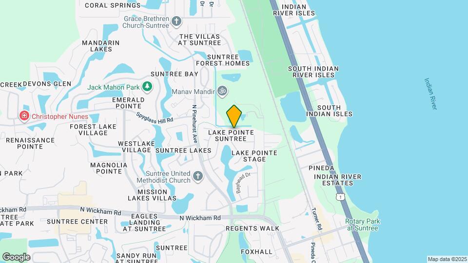 391 Cypress Point Dr Map and Location Details