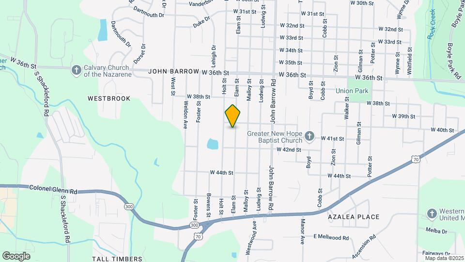 4018 Elam St Map and Location Details