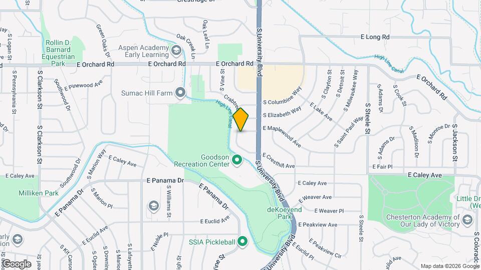 2306 Orchard Ln Map and Location Details