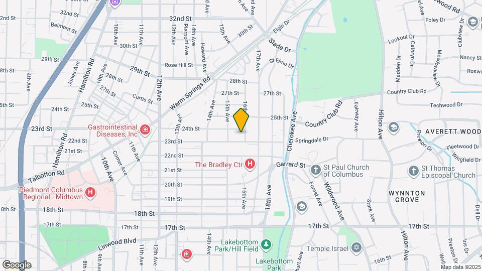 2307 16th Ave Map and Location Details