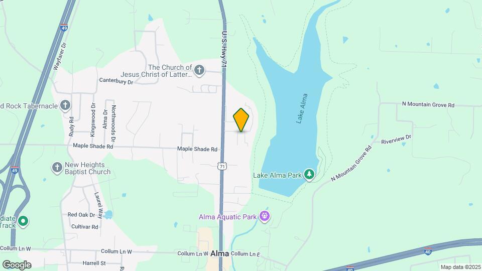 1232 Maple Rdg Rd Map and Location Details