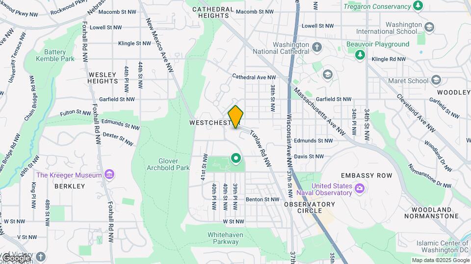 3900 Tunlaw Rd NW Map and Location Details