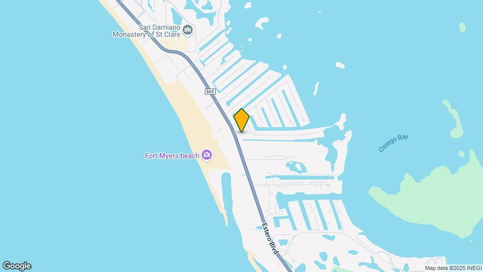 6665 Estero Blvd Map and Location Details