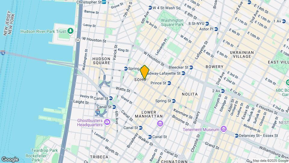 147 Spring St Mapa y Detalles de la Ubicación