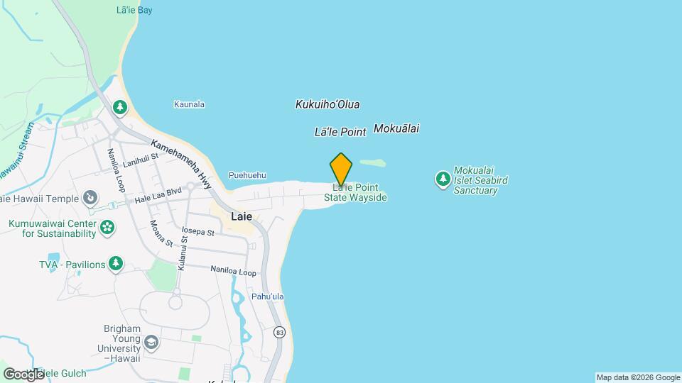 55-053 Naupaka St Map and Location Details