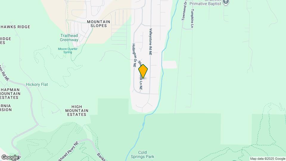 235 Shadowbrook Ln NE Map and Location Details