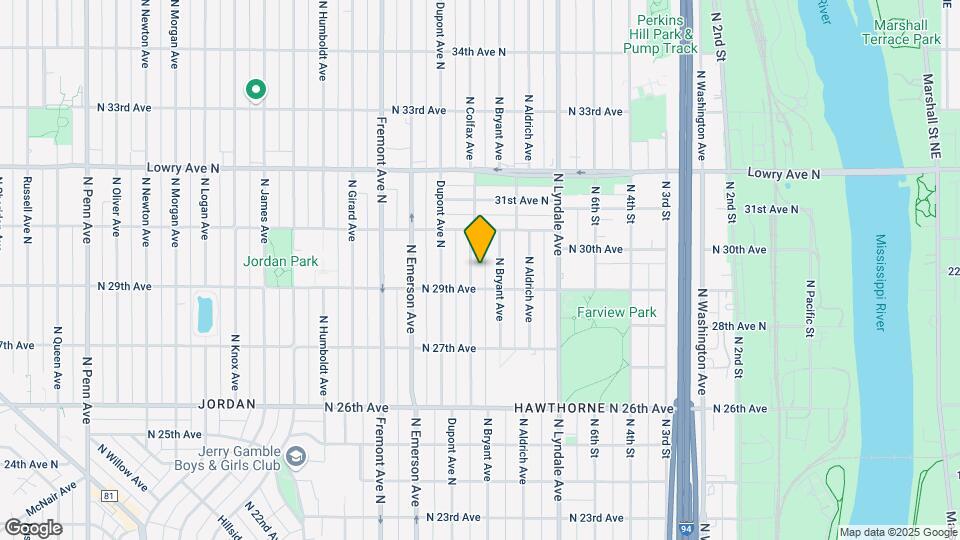 2918 N Colfax Ave-Unit -2 Map and Location Details