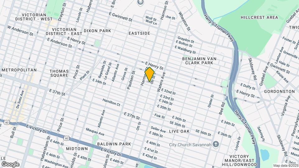 1509 Ott St Map and Location Details