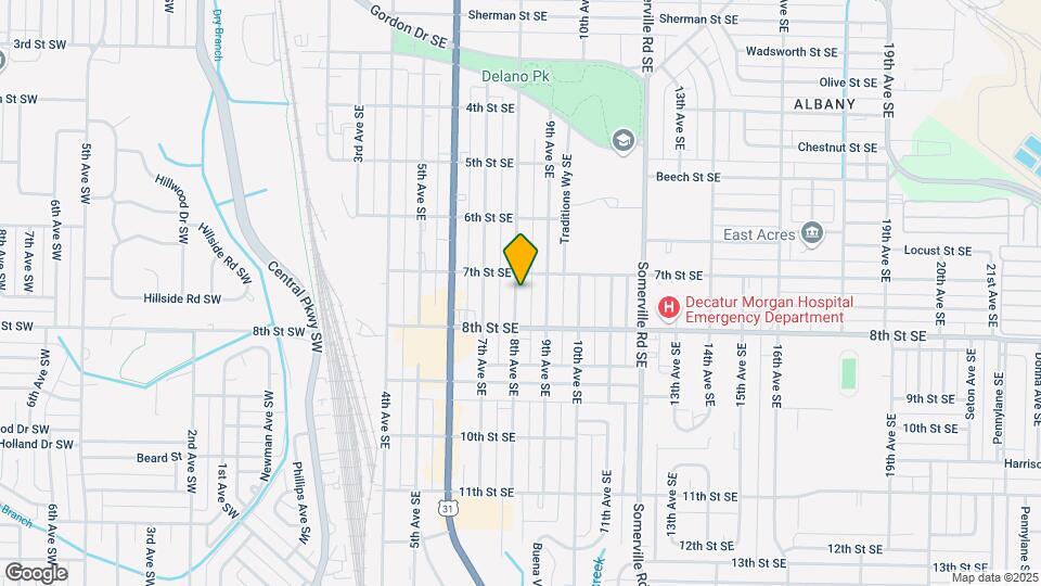 1110 8th Ave SE Map and Location Details