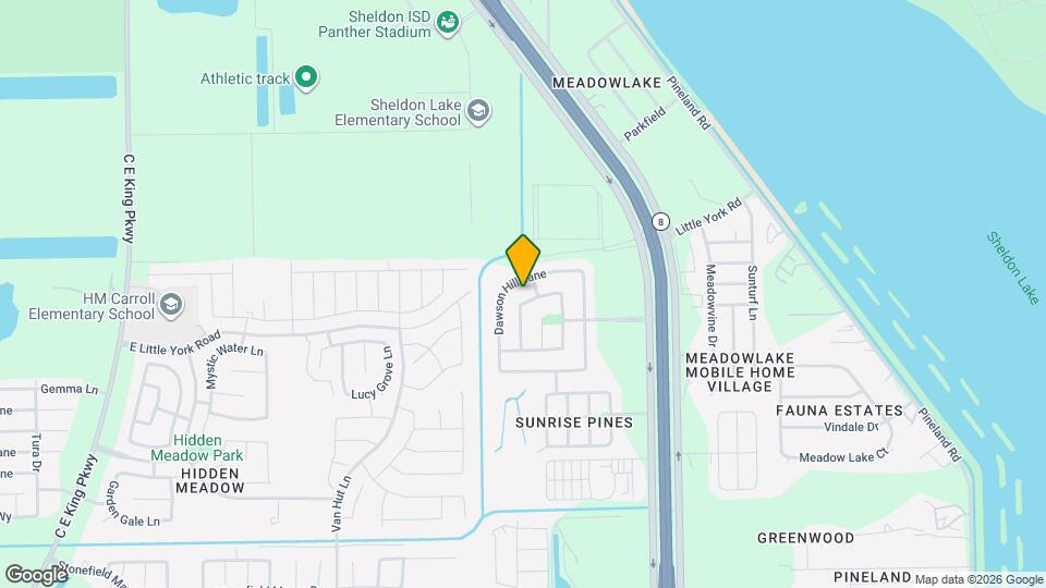 13311 Myrtle Park Ln Mapa y Detalles de la Ubicación