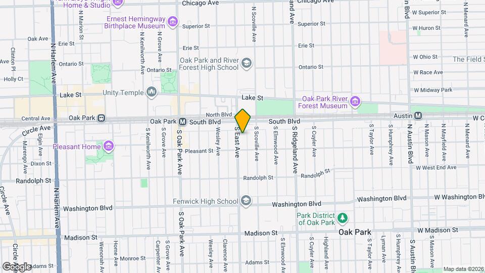 122 S East Ave, Unit GN Mapa y Detalles de la Ubicación