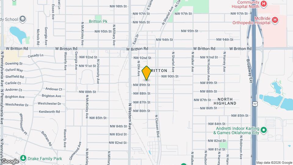 901 NW 89th St Map and Location Details