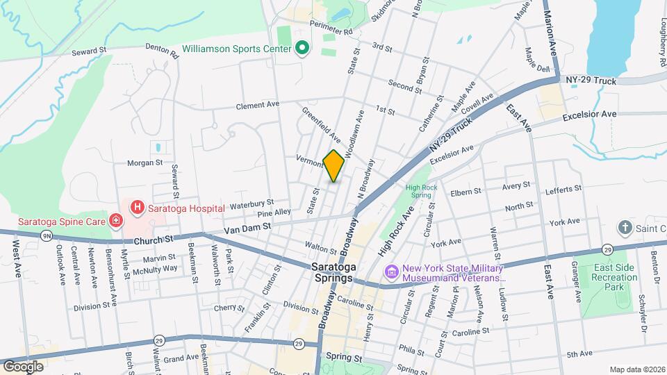 147 Woodlawn Ave, Unit 2 Map and Location Details