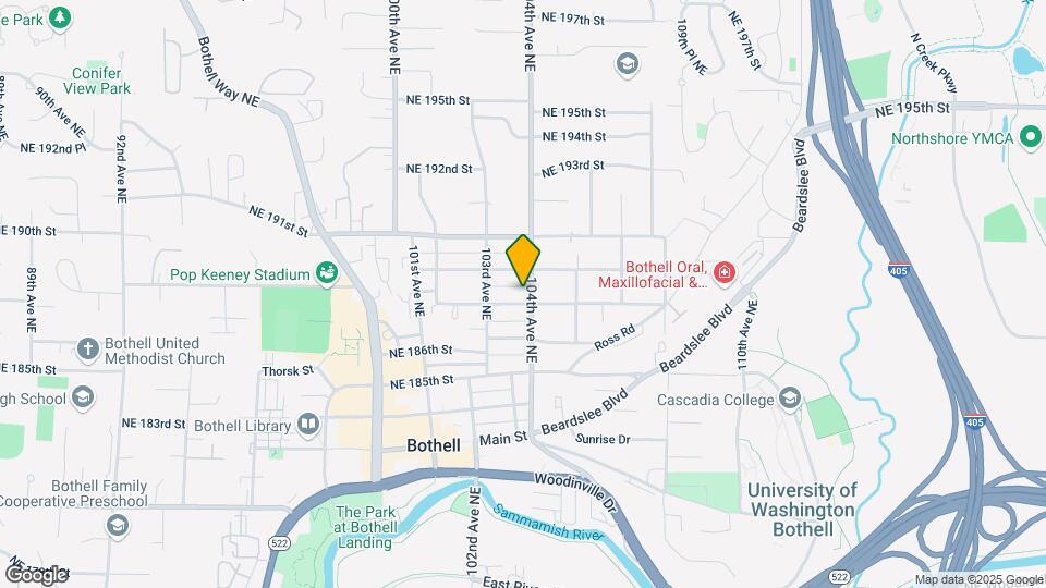 18709 104th Ave NE Map and Location Details