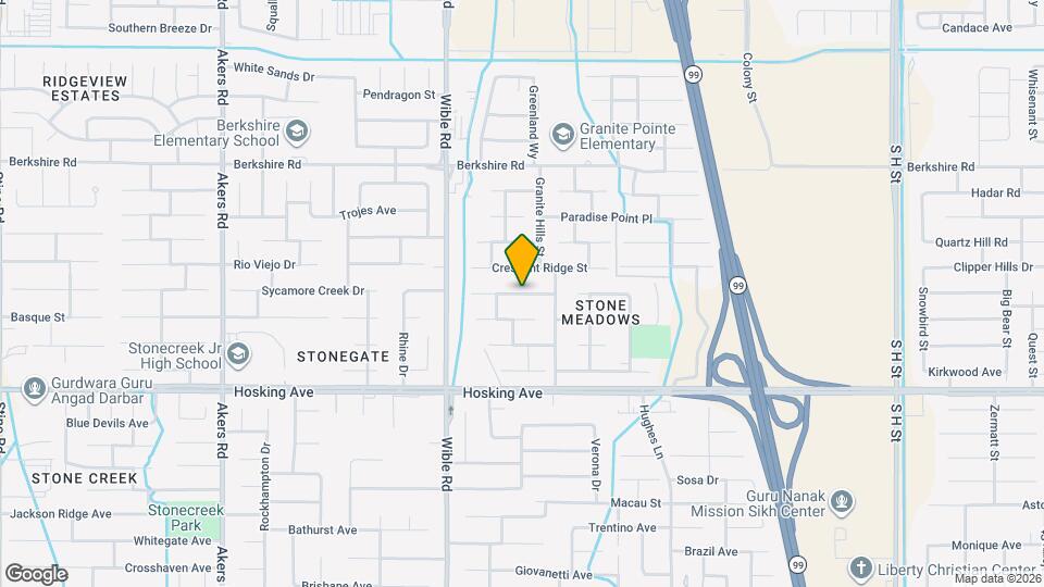 3004 Willow Basin Ln Map and Location Details