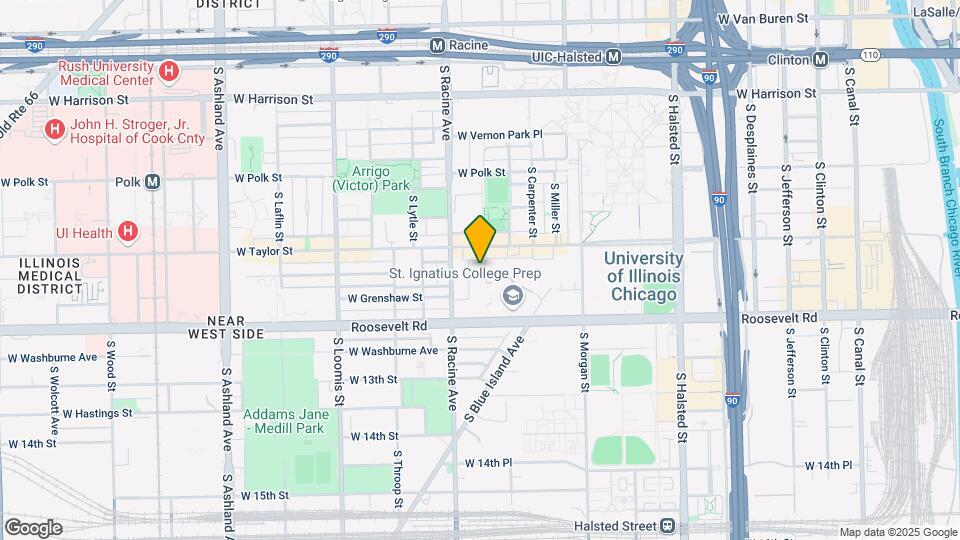 1024 S May St Map and Location Details
