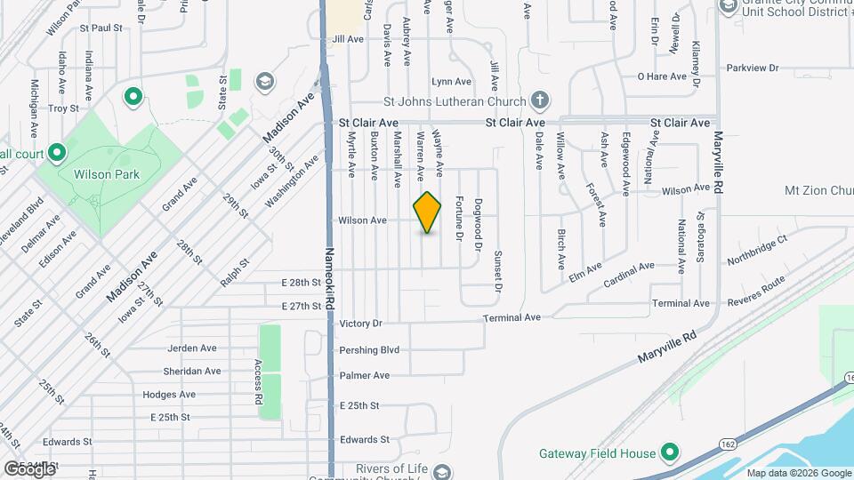 2820 Warren Ave Map and Location Details