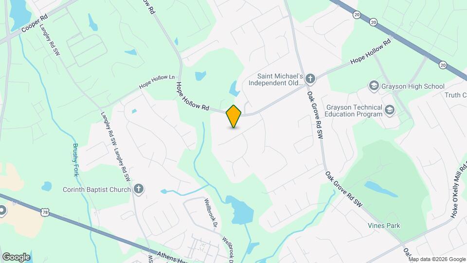 379 Beech Hollow Trail SW Map and Location Details