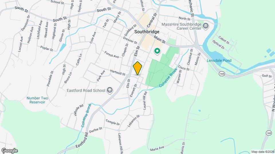 176 Everett St, Unit Apt 1 Mapa y Detalles de la Ubicación