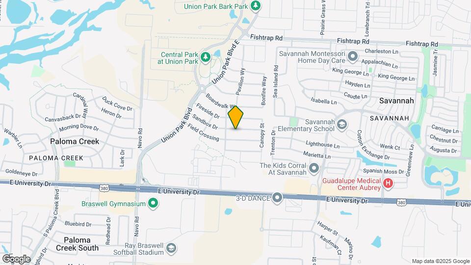 816 Sandbox Dr Map and Location Details