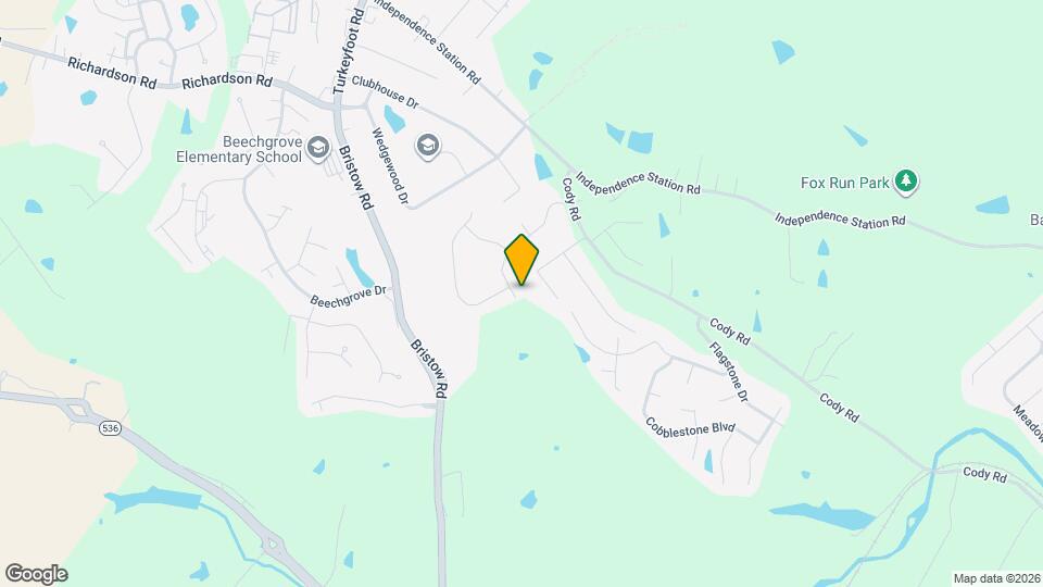 9911 Codyview Dr Mapa y Detalles de la Ubicación