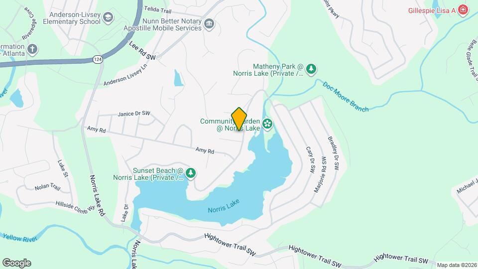 657 Lake Dr SW Mapa y Detalles de la Ubicación