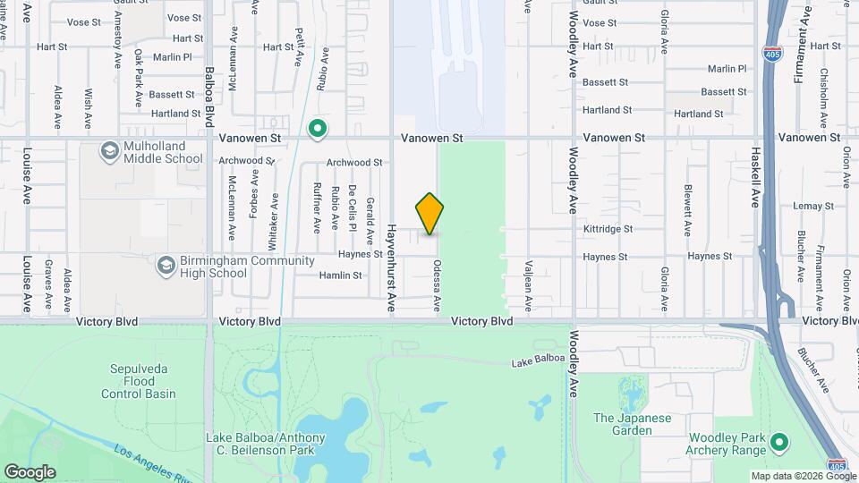 6541 Odessa Ave, Unit 7 Map and Location Details