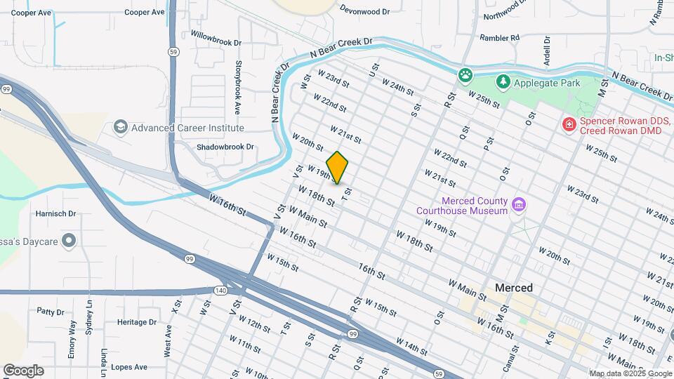 1320-1336 W 19th St Map and Location Details